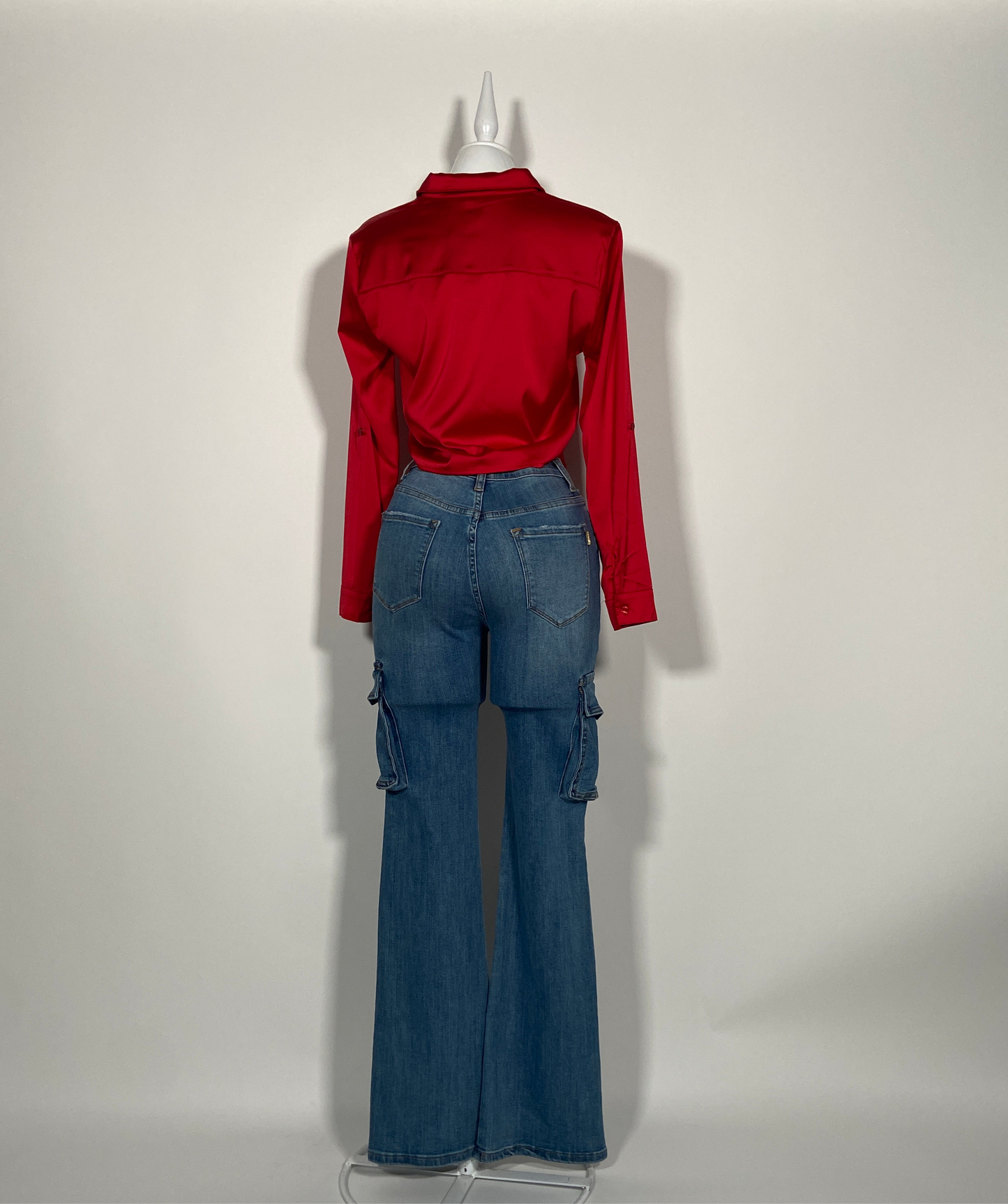 Cargo vibrant jean