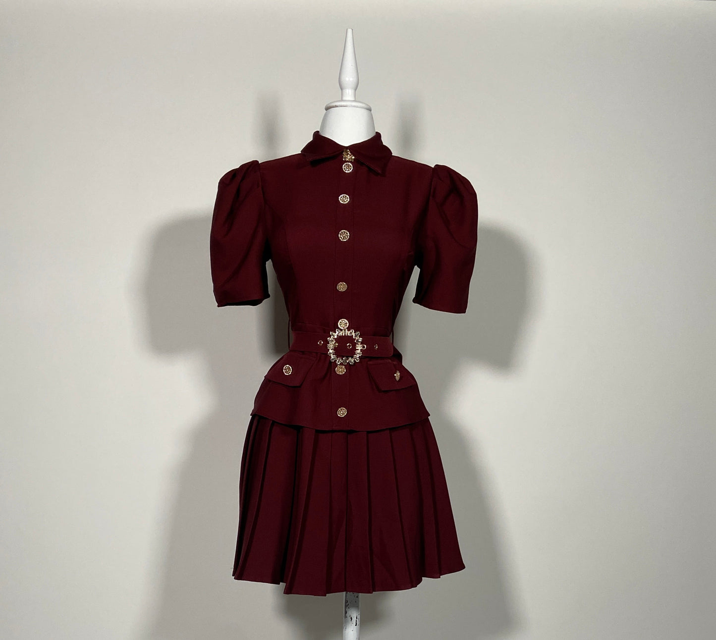 Vestido Merlot Luxe