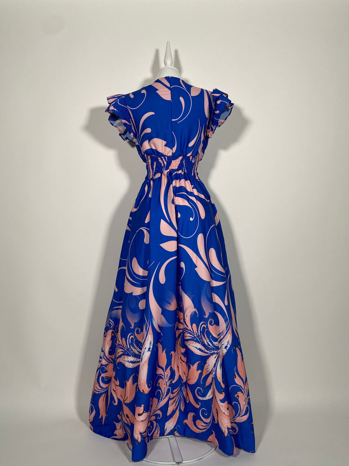 Vestido Blue Swirl