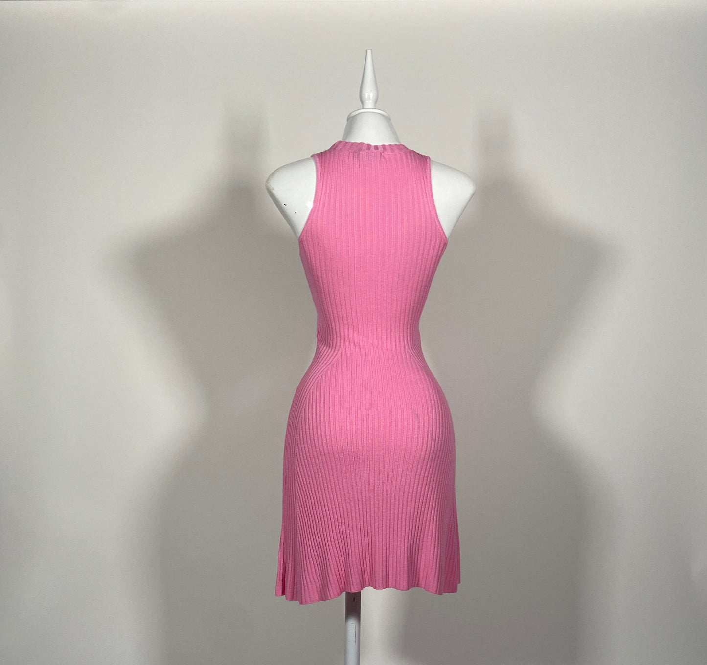 Vestido Rib Rosa