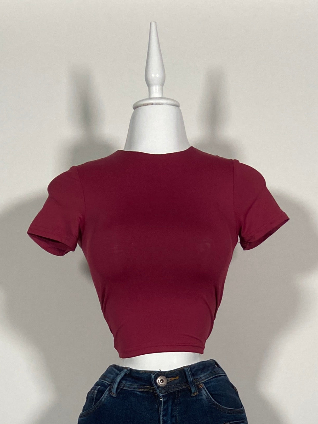 Blusa Wine Básica