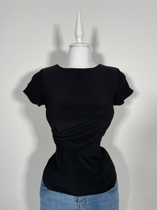 Blusa Twist Noir