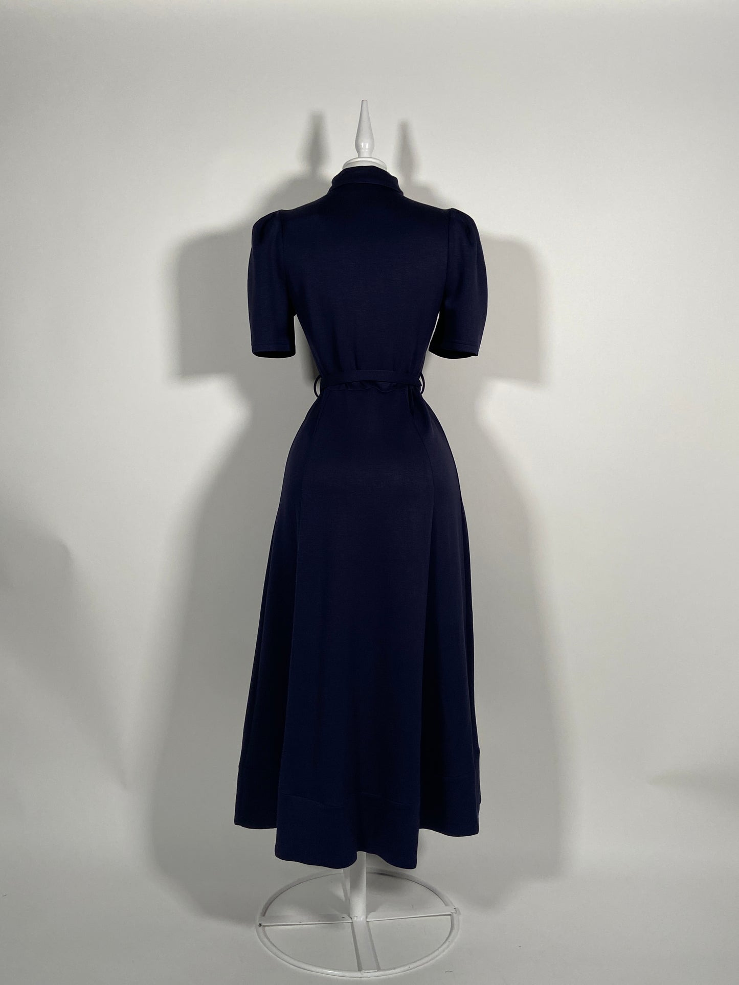 Vestido Navy Puff