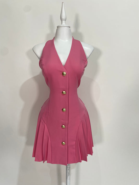 Vestido Barbiecore