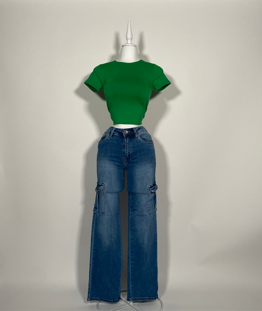 Pocket washed Jean