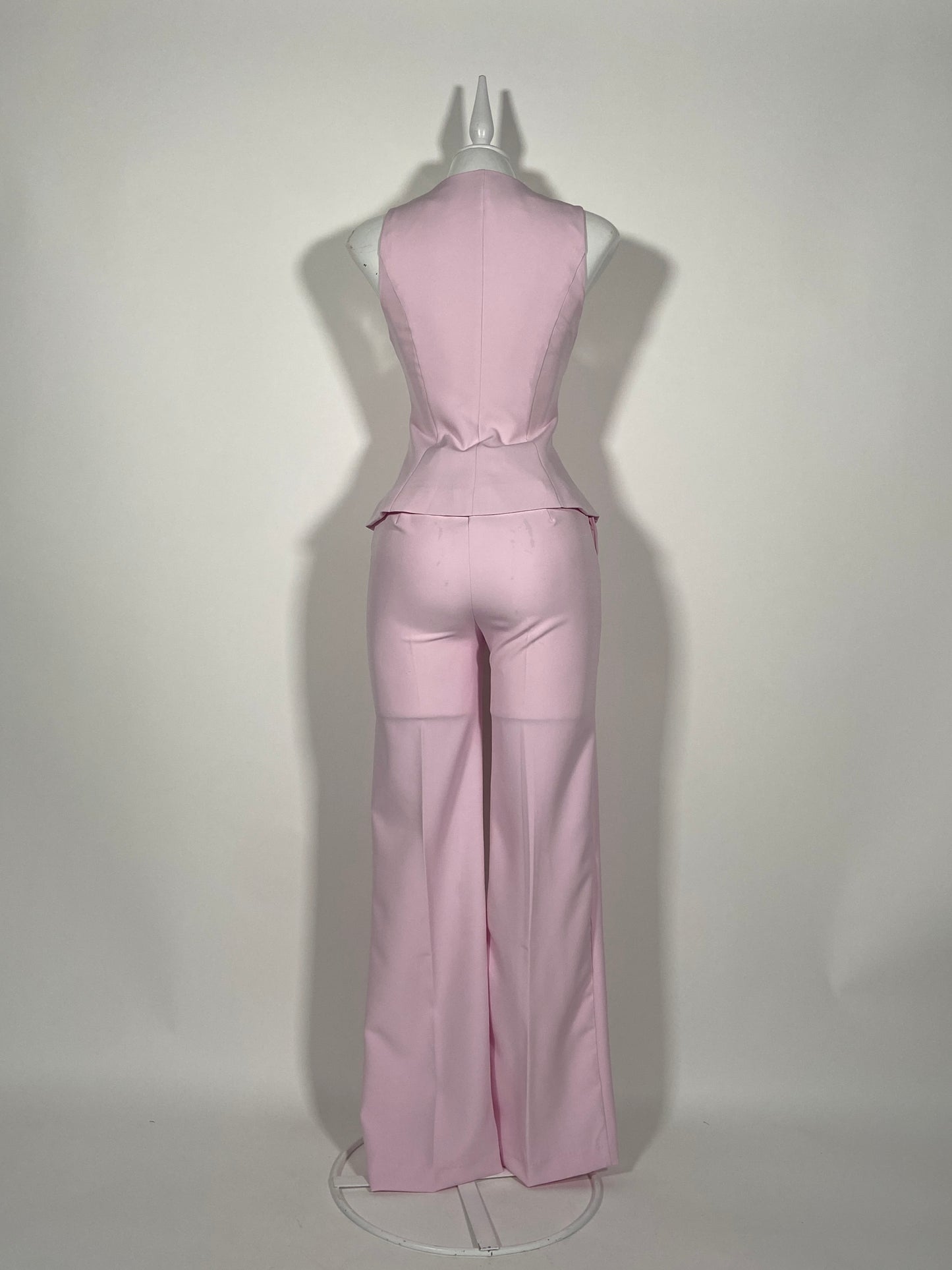 Blush Peplum Set
