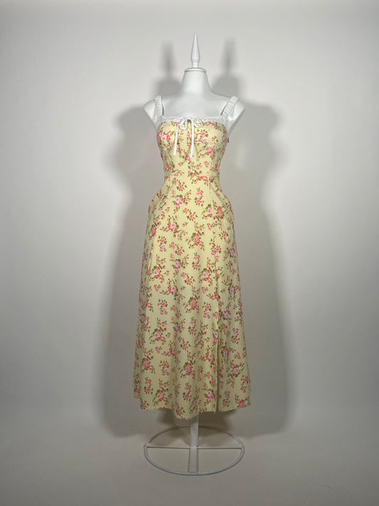 Vestido Bloom Amarillo