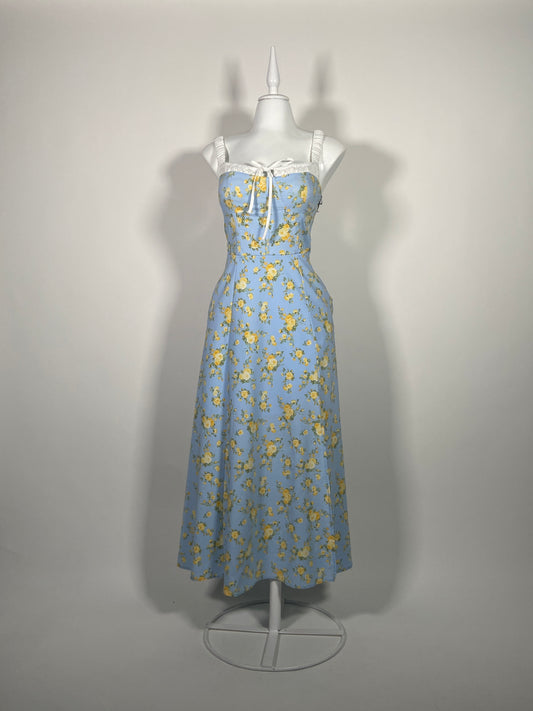 Vestido Bloom Azul