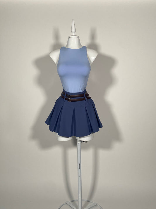 Falda Double Velt Blue