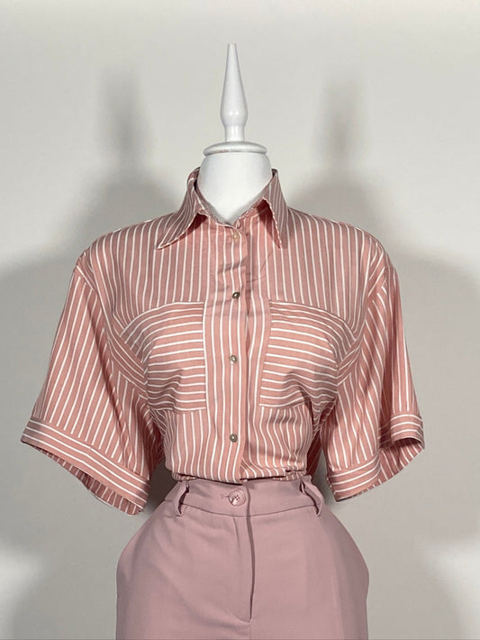 Blusa Boxy Stripe