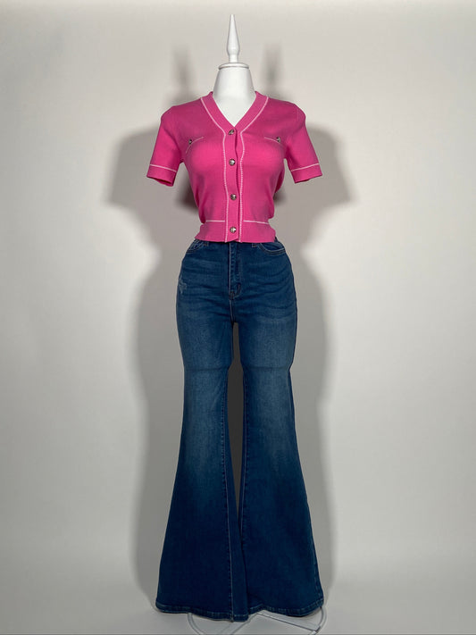 Flare Jean Vibrant