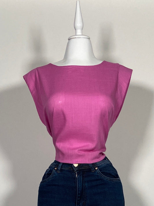 Blusa Drape Tee