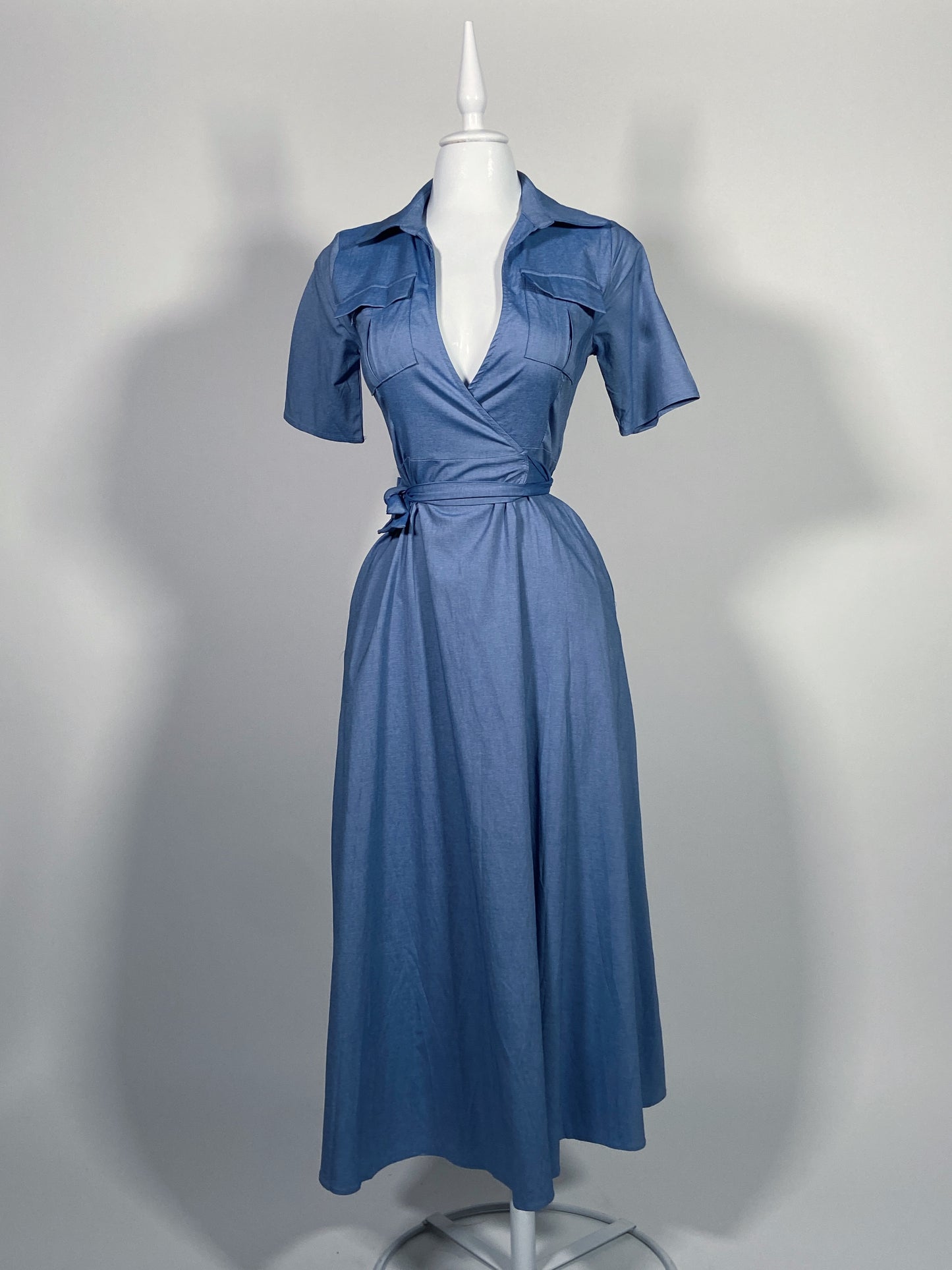 Vestido Denim Blue