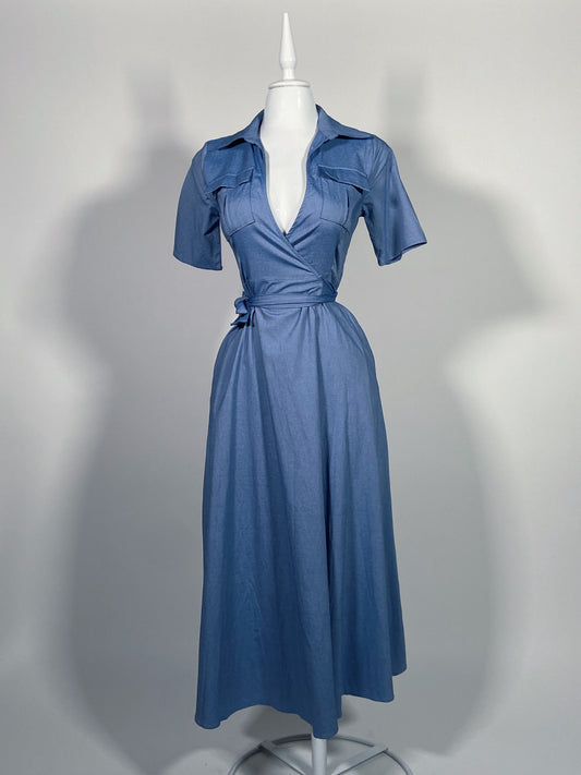 Vestido Denim Blue