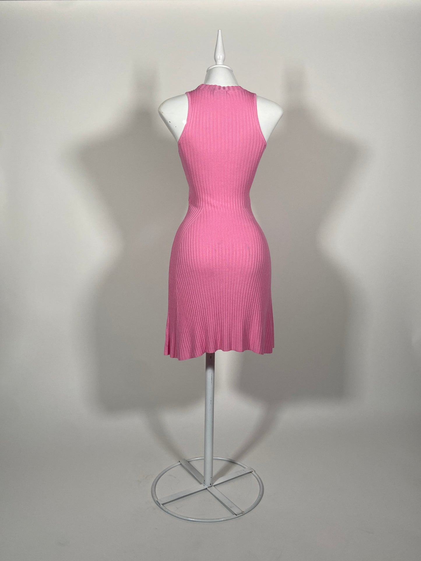 Vestido Rib Rosa