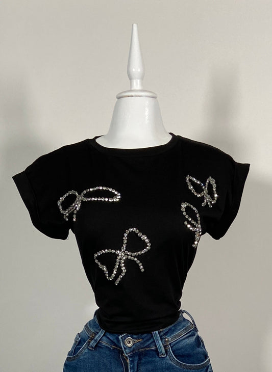 Blusa Bow Bling