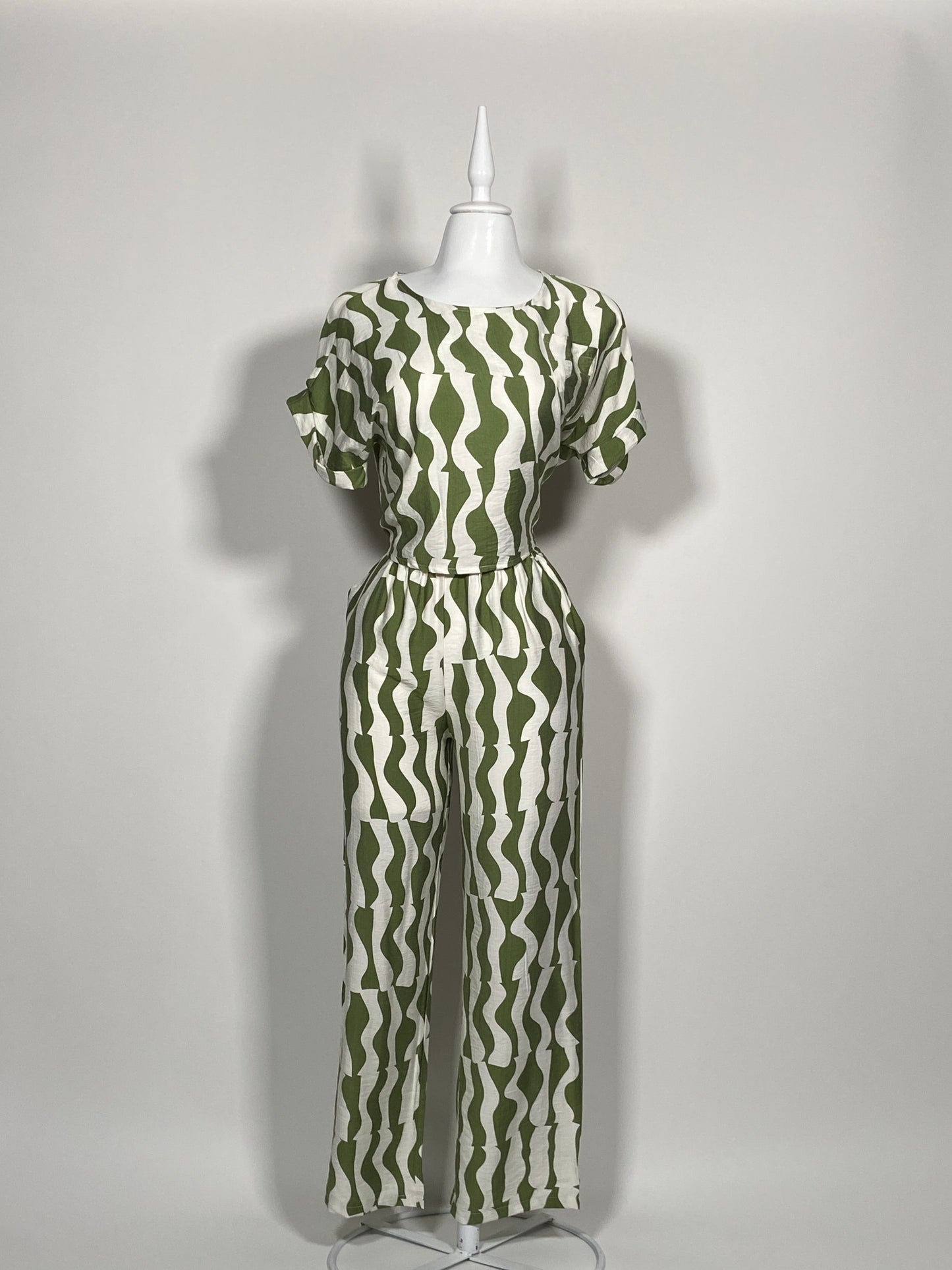 Set Olive Print