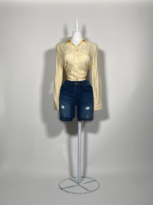 Short Demin Navy