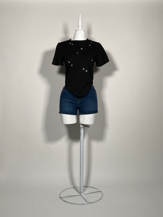 Short Low Demin